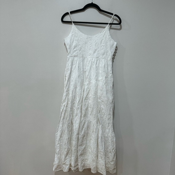 Club Monaco travelling tiers midi dress 4 - Picture 4 of 11